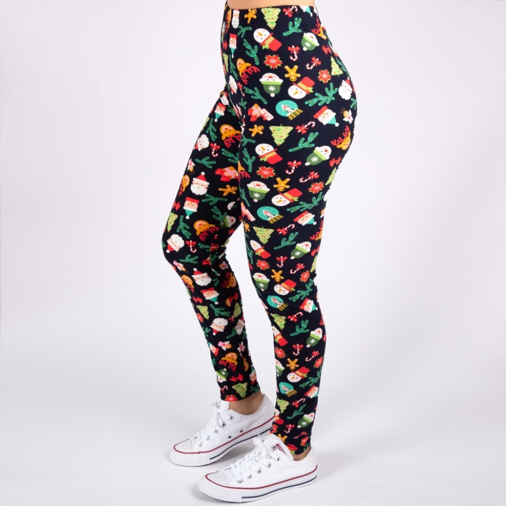 NEW CHRISTMAS LEGGINGS ONE SIZE